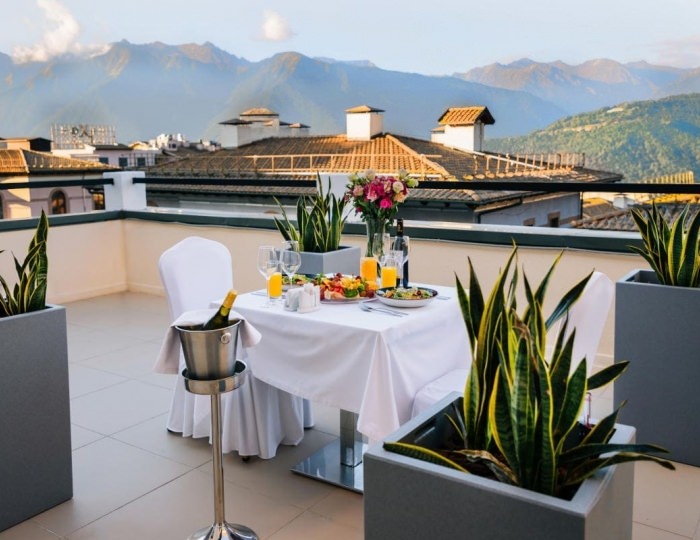 Летняя терраса - Отель Panorama by Mercure / Меркури Панорама Красная Поляна